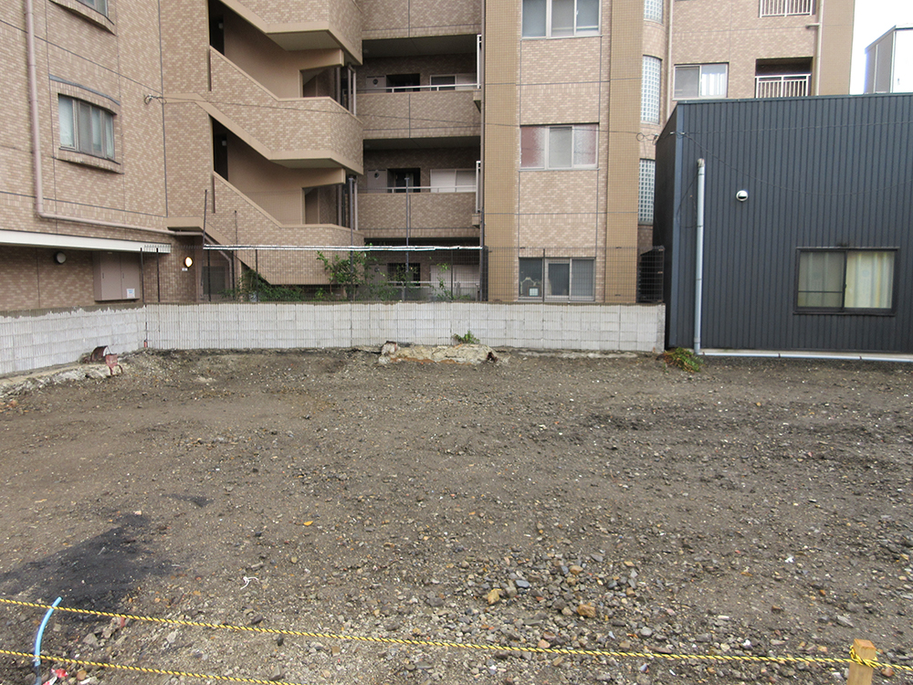 解体後 - 鉄骨造ビル解体工事・京都府京都市